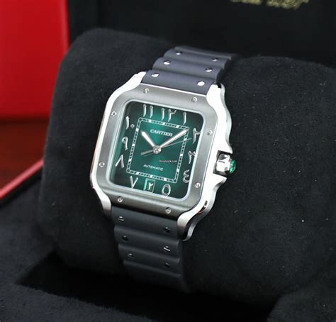 cartier santos numeri arabi|cartier santos middle east edition.